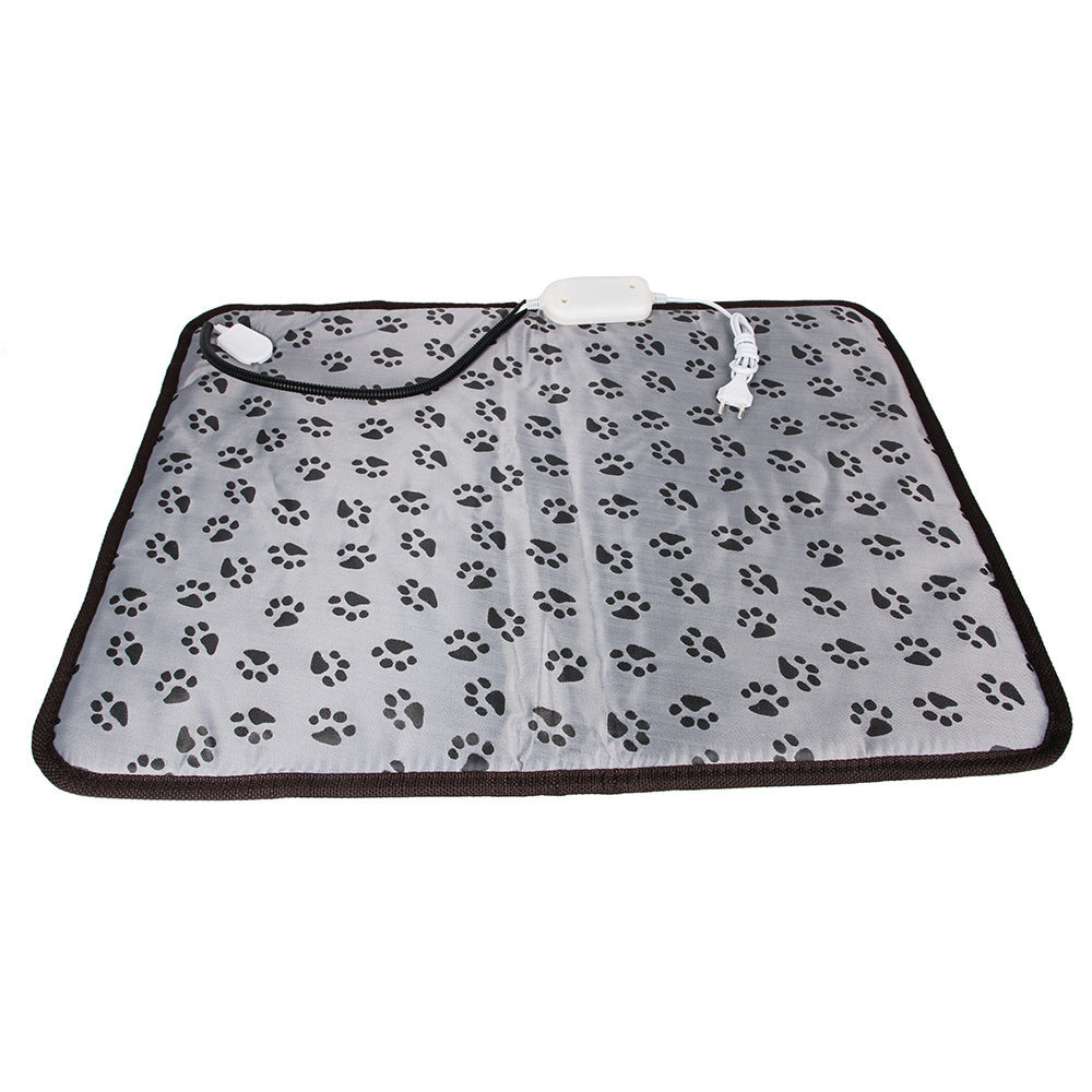 Pet Heating Pad For Dog Cat Heat Mat Indoor Electric Waterproof Dog Heated Pad With Chew Resistant Cord Winter Pet Blanket Warmer Trendify Shops
