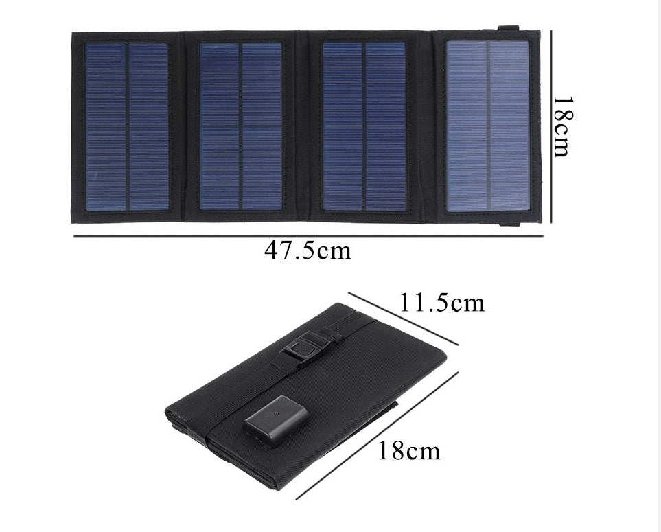 8W Folding Solar Charger Pet Essentials-6