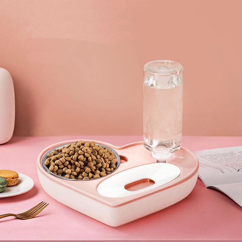 2-in-1 Dog & Cat Feeder Station Pet Essentials-6