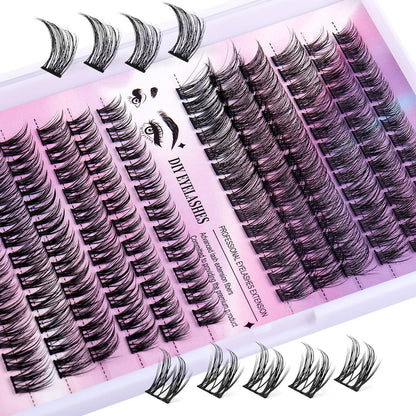 12 Rows Of 150 Segmented Lashes In Clusters Pet Essentials-6