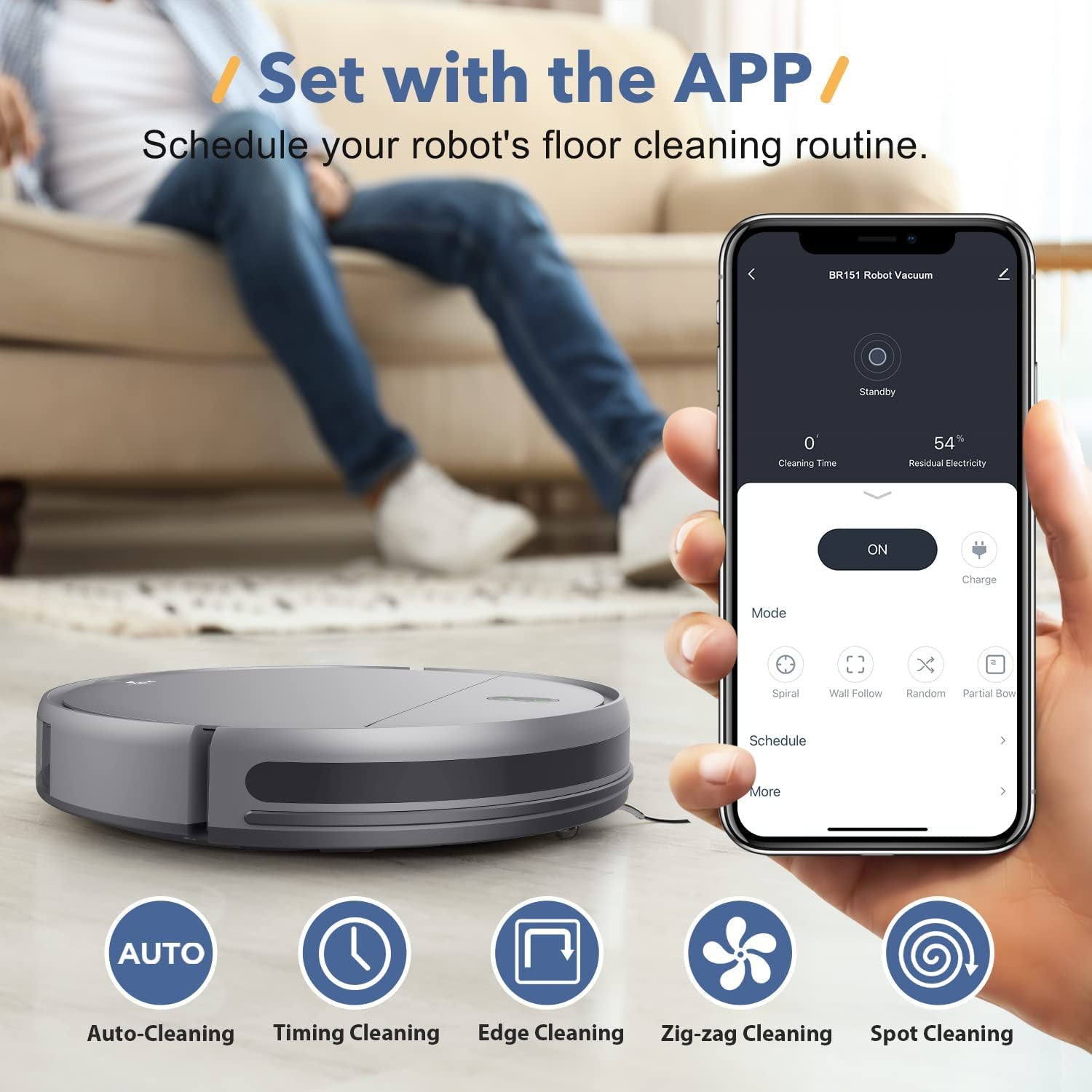 Robot Vacuum/ Mop Cleaning Trendify Shops