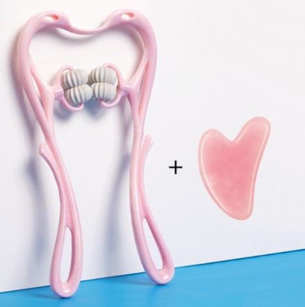 Multifunctional Manual Six-wheel Neck Massager Massage Relieve Roller Massage Tool Pet Essentials-6