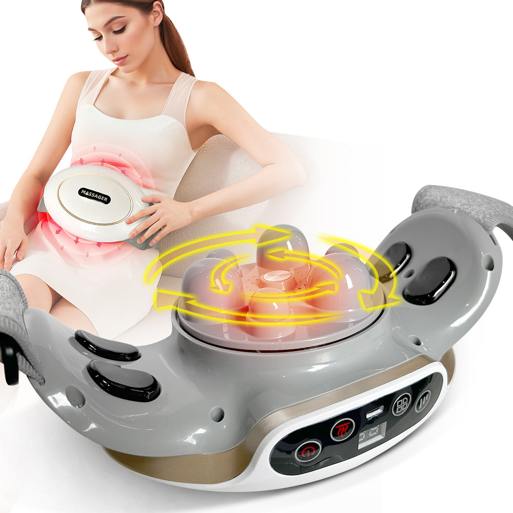Automatic Abdominal Massager Multiple-use For Waist And Abdomen Back Neck And Legs 3 Modes Pet Essentials-6
