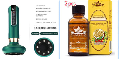 Electric Vacuum Cupping Massager For Body Anti-Cellulite Suction Cup Gua Sha Massage Body Cups Guasha Fat Burning Slimming Jars Pet Essentials-6