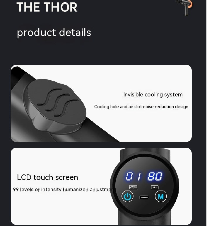 Massage Gun Instrument Muscle Relaxation Massage Trendify Shops