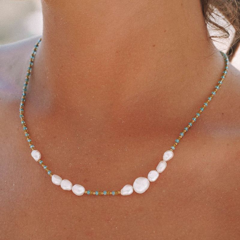 Women's Beaded Color Bead Items Pet Essentials-6