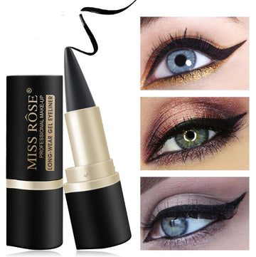 Waterproof Black Eyeliner Liquid Eye Liner Pen Pencil Gel Beauty Makeup Cosmetic Eyelashes Waterproof Eye Liner Makeup Tool Pet Essentials-6