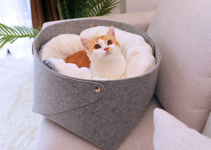 Cozy Pet Bed Pet Essentials-6