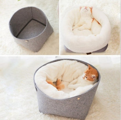 Cozy Pet Bed Pet Essentials-6