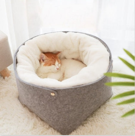 Cozy Pet Bed Pet Essentials-6