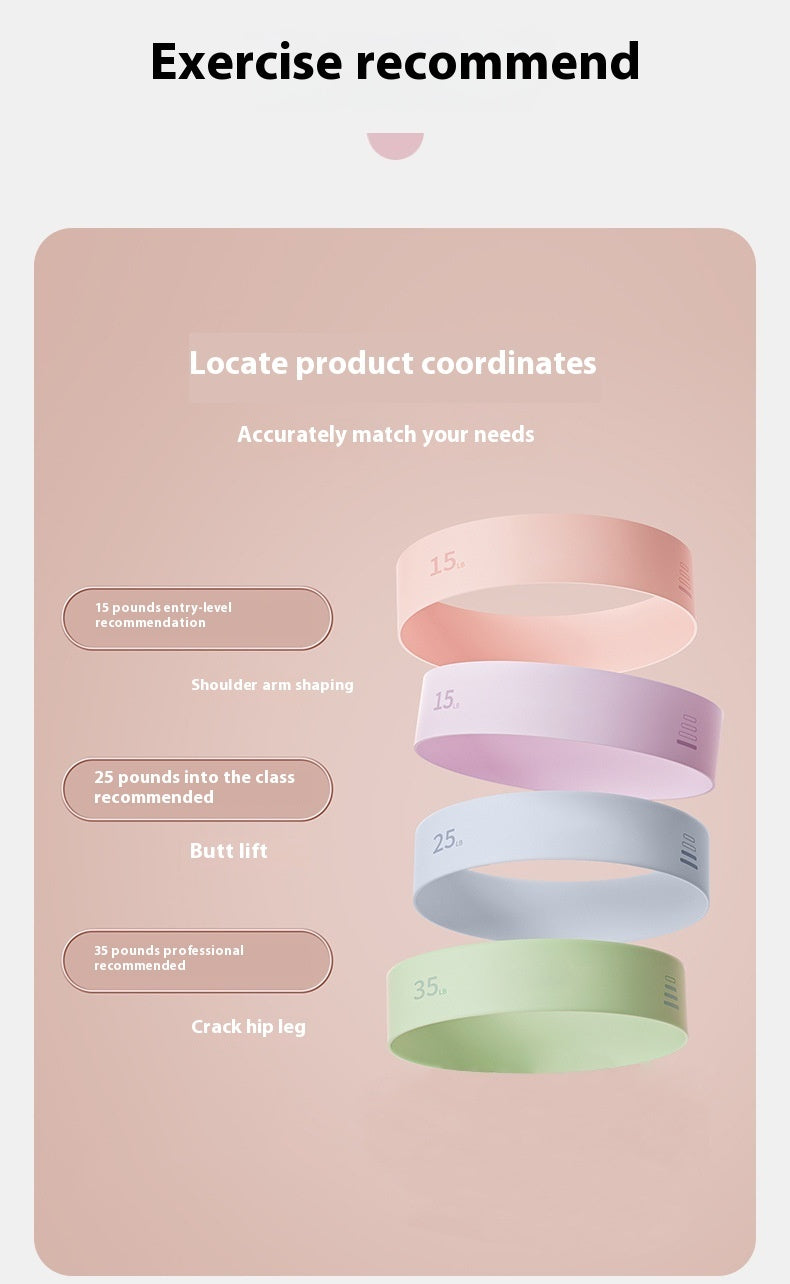 Yoga Elastic Force Circle Fitness Men And Women Resistance Band Trendify Shops