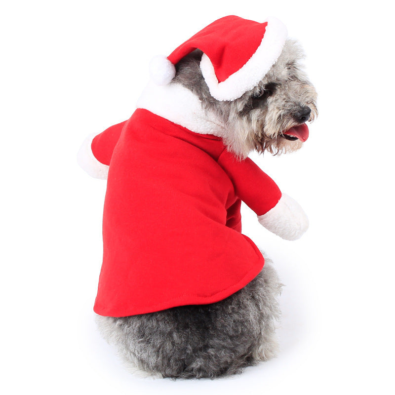 Pet Christmas Decoration Costume Pet Standing Costume Pet Essentials-6