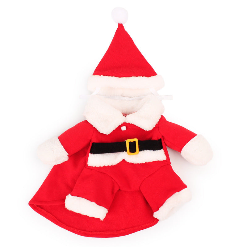 Pet Christmas Decoration Costume Pet Standing Costume Pet Essentials-6