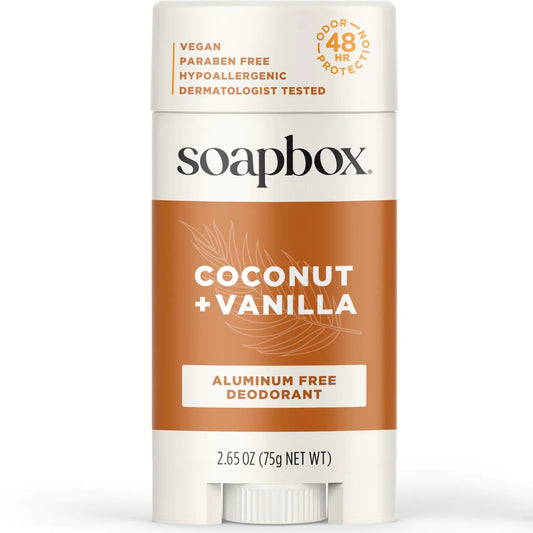 Soapbox Coconut Vanilla Natural Deodorant Trendify Shops