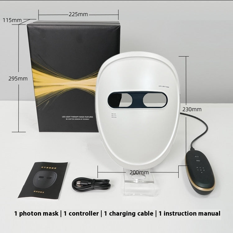 Rechargeable Mask Face LED Color Light Domestic Beauty Apparatus Pet Essentials-6