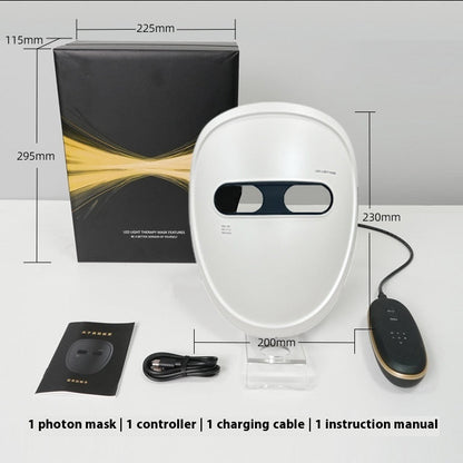 Rechargeable Mask Face LED Color Light Domestic Beauty Apparatus Pet Essentials-6