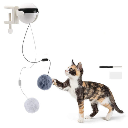 Electric Automatic Lifting Motion Cat Toy Interactive Puzzle Smart Pet Cat Teaser Ball Pet Supply Lifting Toys Pet Essentials-6