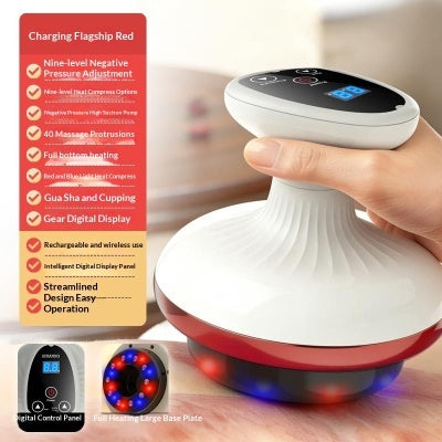 Electric Gua Sha Beauty Massager Cupping Device - Cellulite Pet Essentials-6
