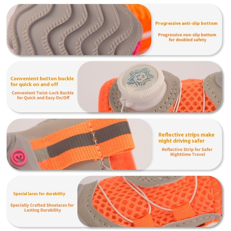 Dog Shoes Dog Shoes Soft Bottom Thin Small Dog Dog Shoes Pet Essentials-6