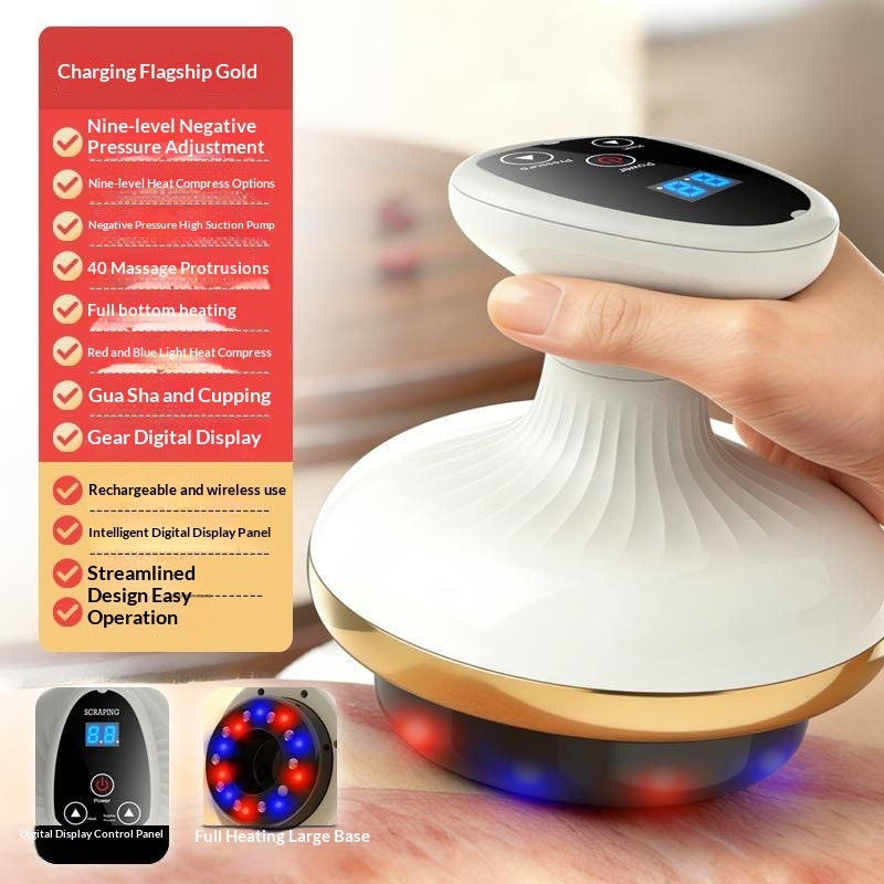 Electric Gua Sha Beauty Massager Cupping Device - Cellulite Pet Essentials-6