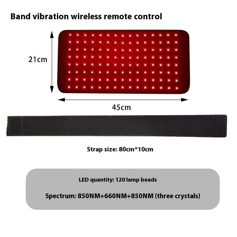 LED Red Light Physiotherapy Waist Support Red Light Belt Heating Trendify Shops