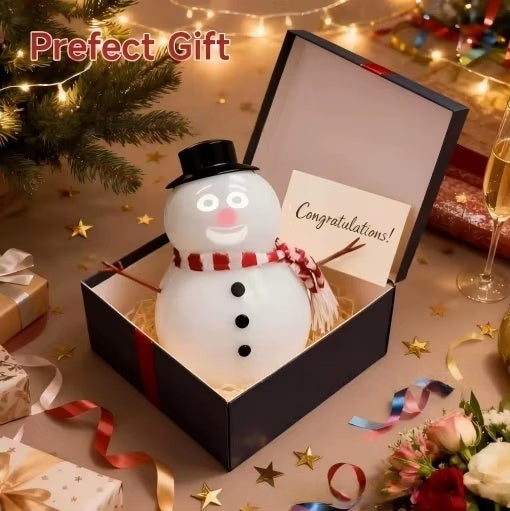 Talking Animated Blink Snowman With Light Up Eyes And Playful Voice For Holiday Home Table Centerpiece Gift Christmas Decorations Pet Essentials-6
