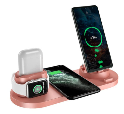 6-in-1 Wireless Charging Dock Pet Essentials-6