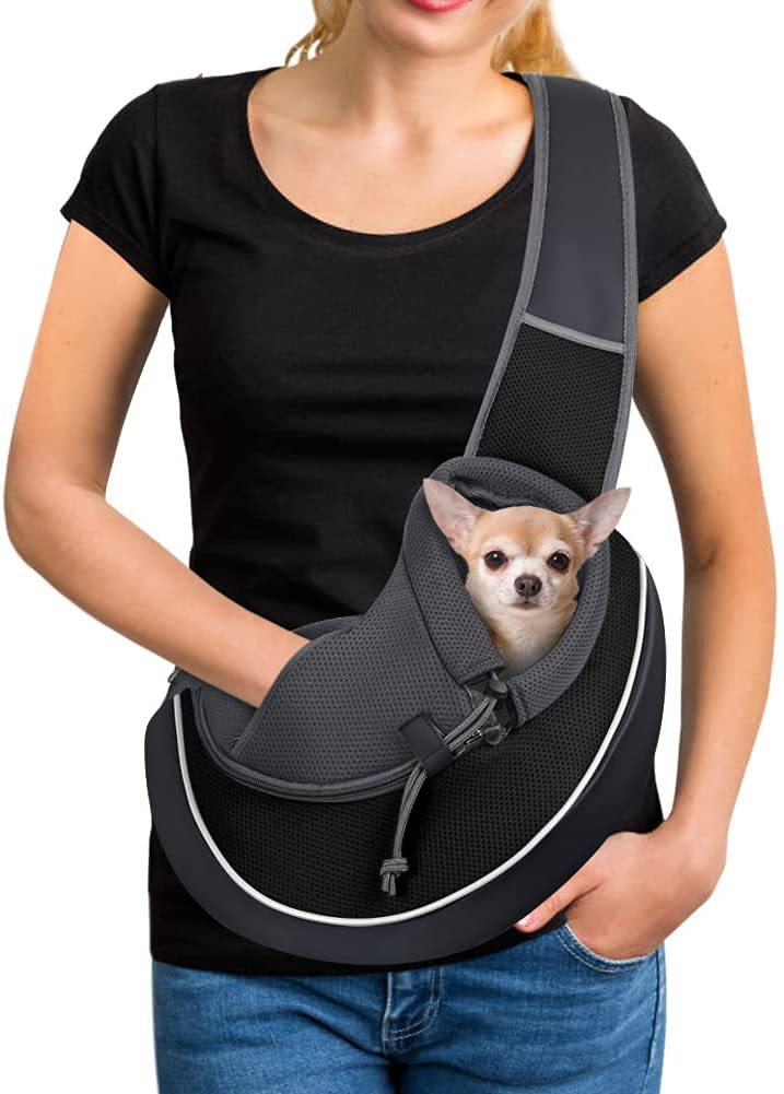 Carrying Pets Bag Women Outdoor Portable Crossbody Bag For Dogs Cats Pet Products Pet Essentials-6