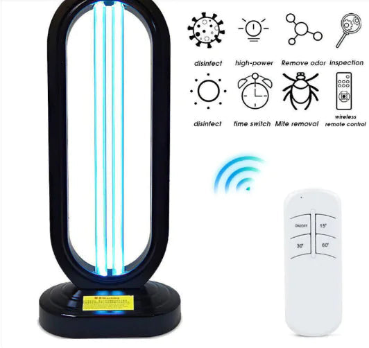 UV Ozones Remote Control Sterilizing Lamp Trendify Shops