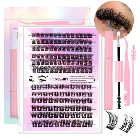 12 Rows Of 150 Segmented Lashes In Clusters Pet Essentials-6