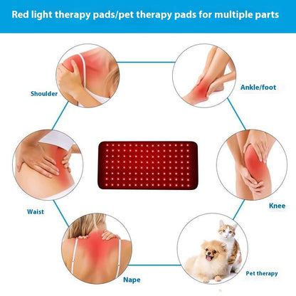 LED Red Light Physiotherapy Waist Support Red Light Belt Heating Trendify Shops