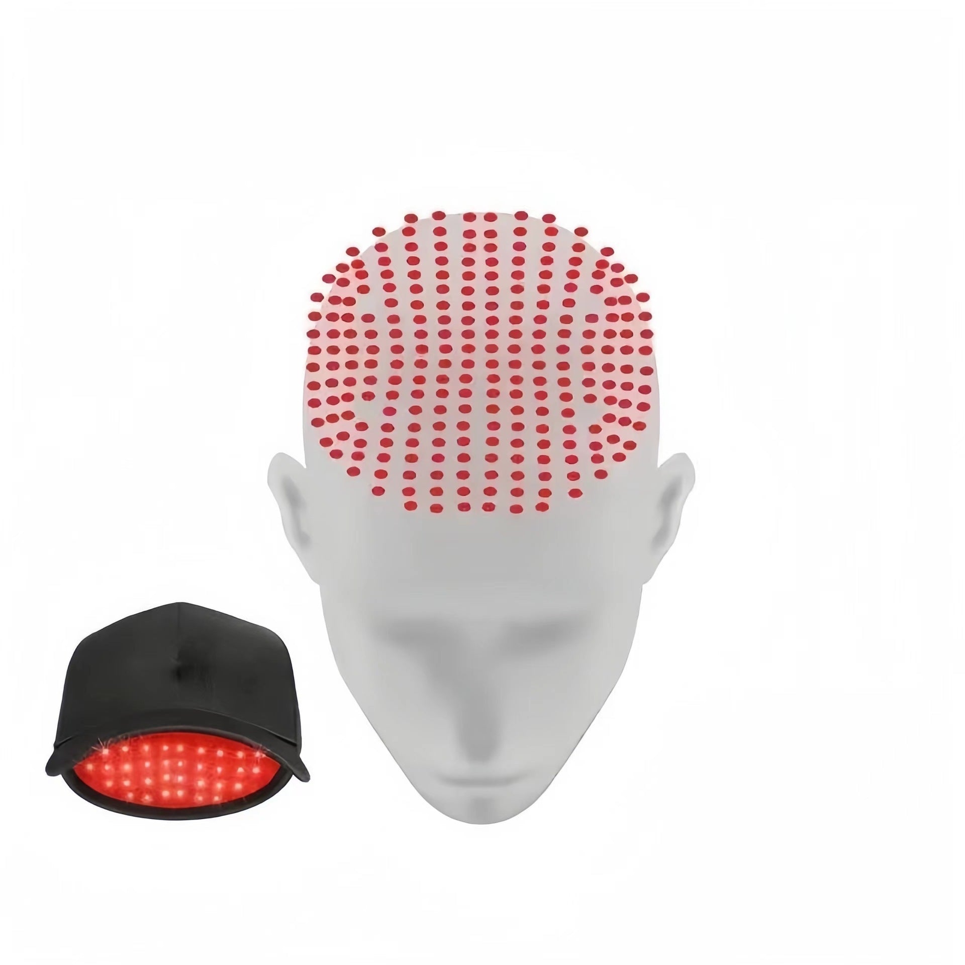Red Light Physical Therapy Hair Care Cap Portable Carry-on Pet Essentials-6