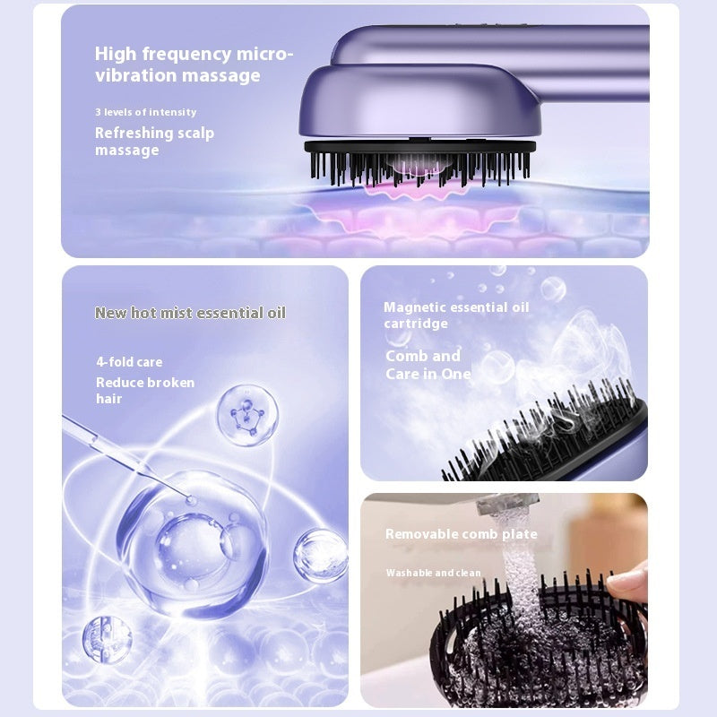 Head Therapy Massage With Essential Oil Atomization Comb Pet Essentials-6