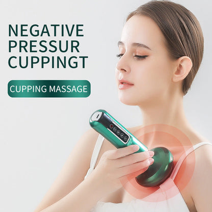 Electric Vacuum Cupping Massager For Body Anti-Cellulite Suction Cup Gua Sha Massage Body Cups Guasha Fat Burning Slimming Jars Pet Essentials-6