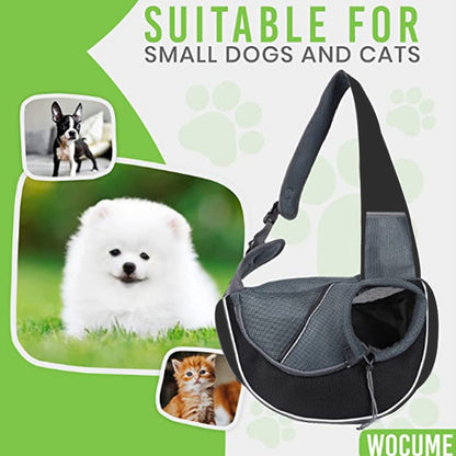 Carrying Pets Bag Women Outdoor Portable Crossbody Bag For Dogs Cats Pet Products Pet Essentials-6