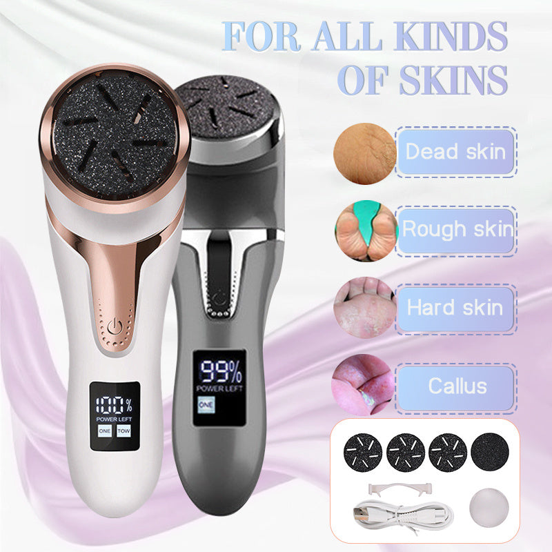 LCD Digital Display Electric Vacuum Cleaner Foot Scrubber Exfoliating Pedicure Beauty Supplies Gadgets Trendify Shops