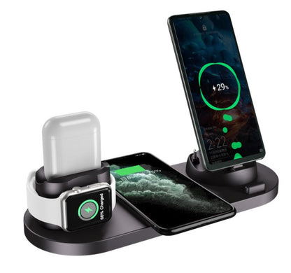 6-in-1 Wireless Charging Dock Pet Essentials-6