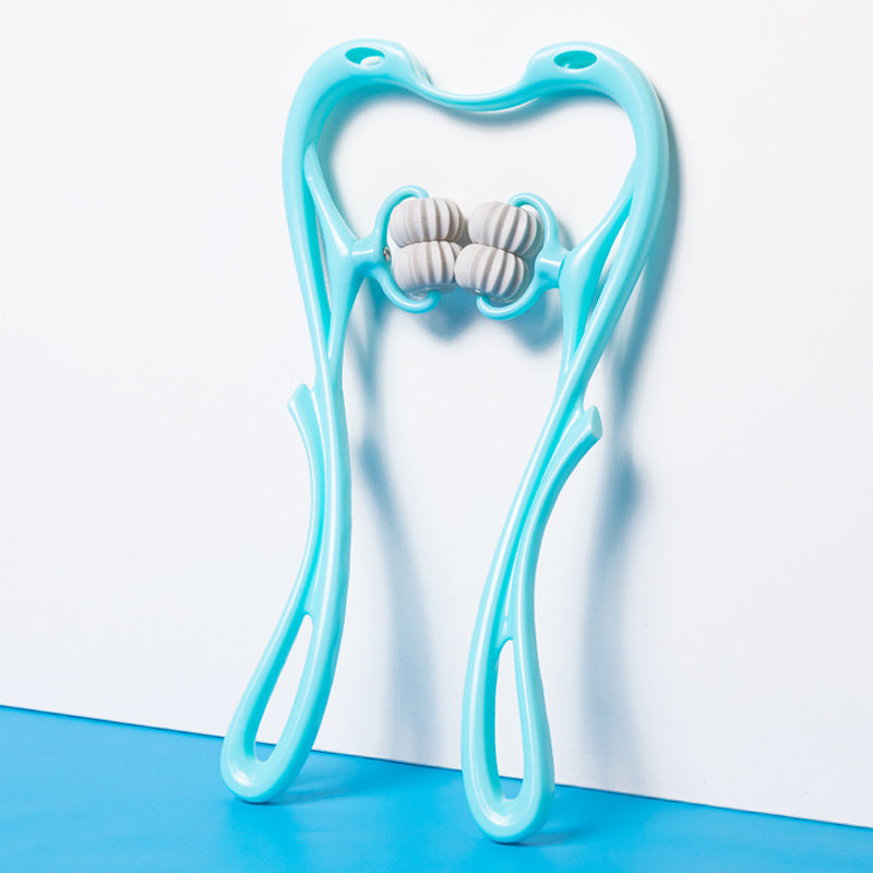 Multifunctional Manual Six-wheel Neck Massager Massage Relieve Roller Massage Tool Pet Essentials-6