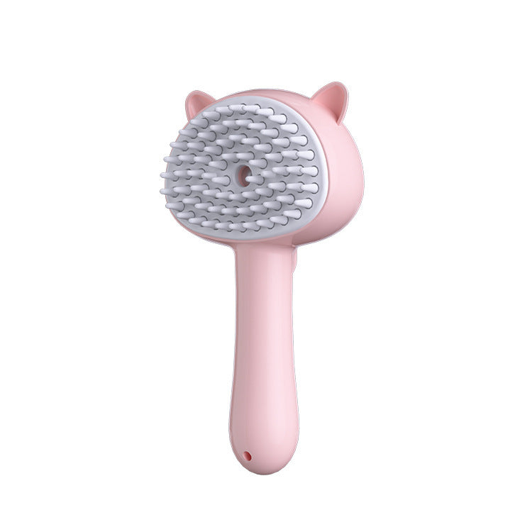 Hair Cleaning Brush With Mist Multifunctional Cat Grooming Brush Rechargeable Self Cleaning Slicker Brush For Pets Dogs & Catsb Pet Products Pet Essentials-6