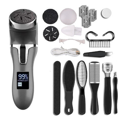 LCD Digital Display Electric Vacuum Cleaner Foot Scrubber Exfoliating Pedicure Beauty Supplies Gadgets Trendify Shops