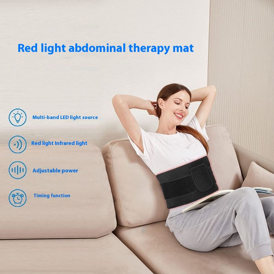 LED Red Light Physiotherapy Waist Support Red Light Belt Heating Trendify Shops