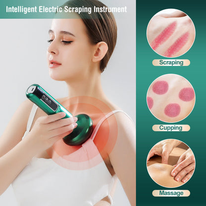 Electric Vacuum Cupping Massager For Body Anti-Cellulite Suction Cup Gua Sha Massage Body Cups Guasha Fat Burning Slimming Jars Pet Essentials-6