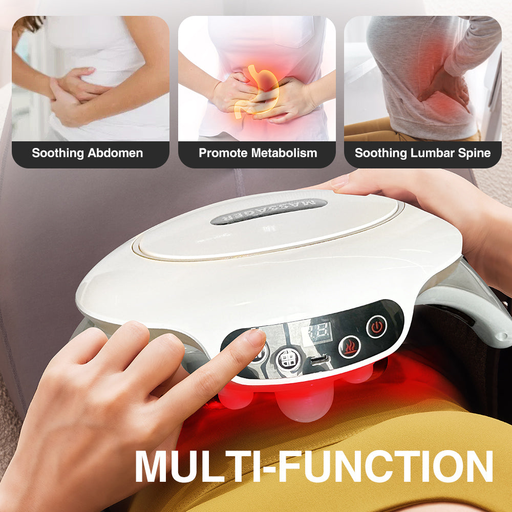Automatic Abdominal Massager Multiple-use For Waist And Abdomen Back Neck And Legs 3 Modes Pet Essentials-6
