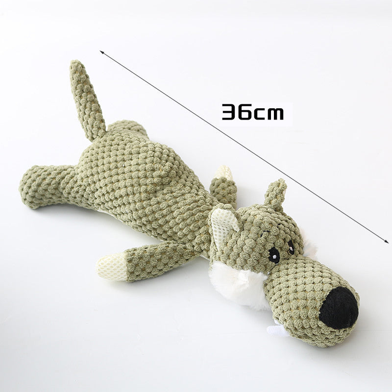 Plush Cartoon Squeaky Dog Toy Pet Essentials-6