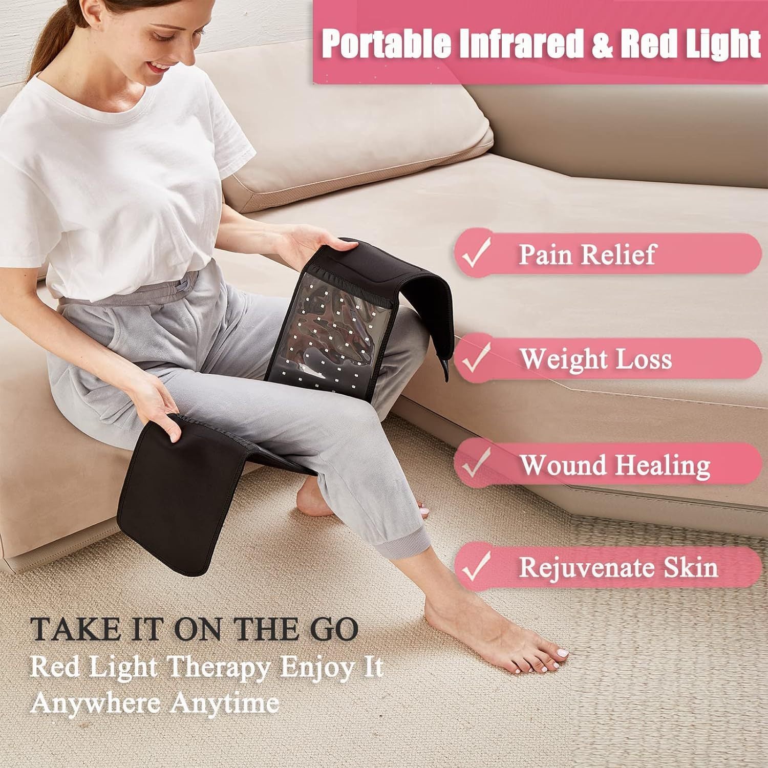 Portable Household Red Light Physiotherapy Blanket Trendify Shops