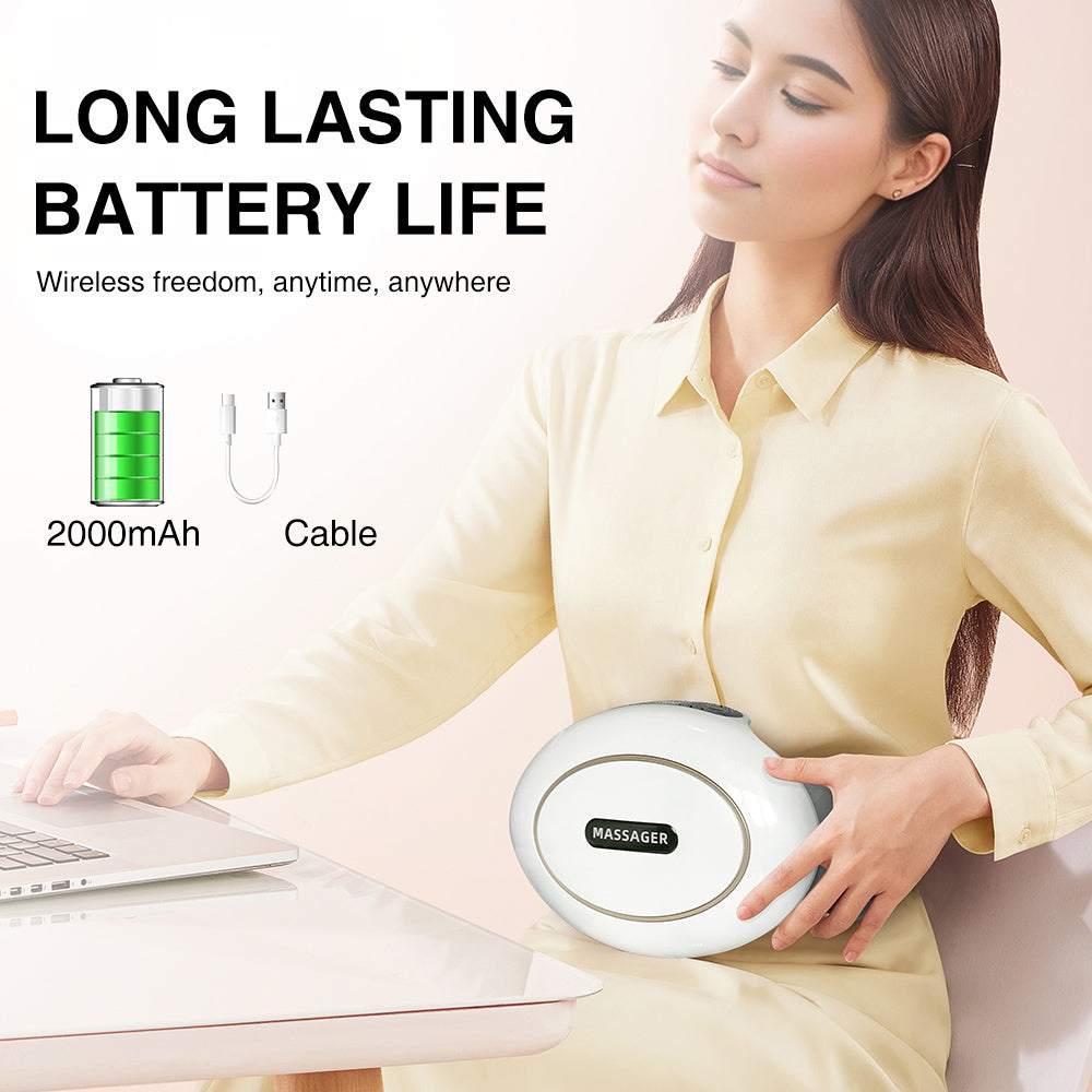 Automatic Abdominal Massager Multiple-use For Waist And Abdomen Back Neck And Legs 3 Modes Pet Essentials-6
