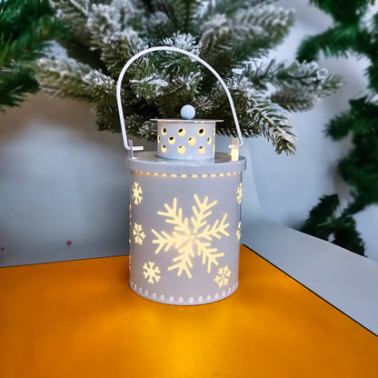Christmas Candle Lights LED Small Lanterns Wind Lights Electronic Candles Nordic Style Creative Holiday Decoration Decorations Pet Essentials-6