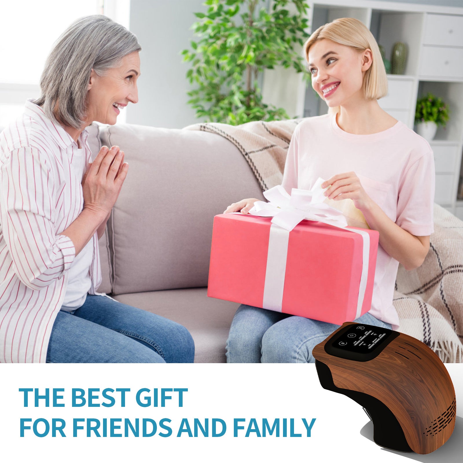 Intelligent Home Use Electric Intelligent Kneading Heating Knee Massager Rechargeable Pain Relief Infrared Laser Vibration Knee Massager Trendify Shops