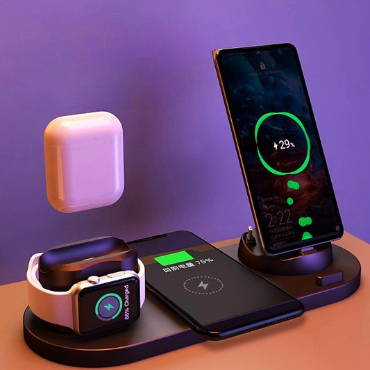 6-in-1 Wireless Charging Dock Pet Essentials-6