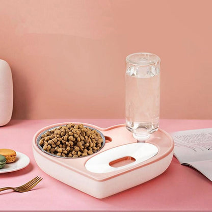 2-in-1 Dog & Cat Feeder Station Pet Essentials-6